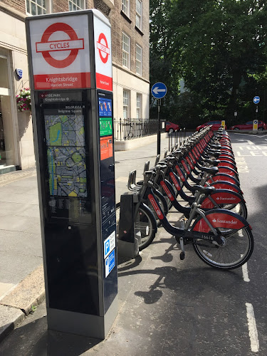 Negocio Santander Cycles: Harriet Street, Knightsbridge